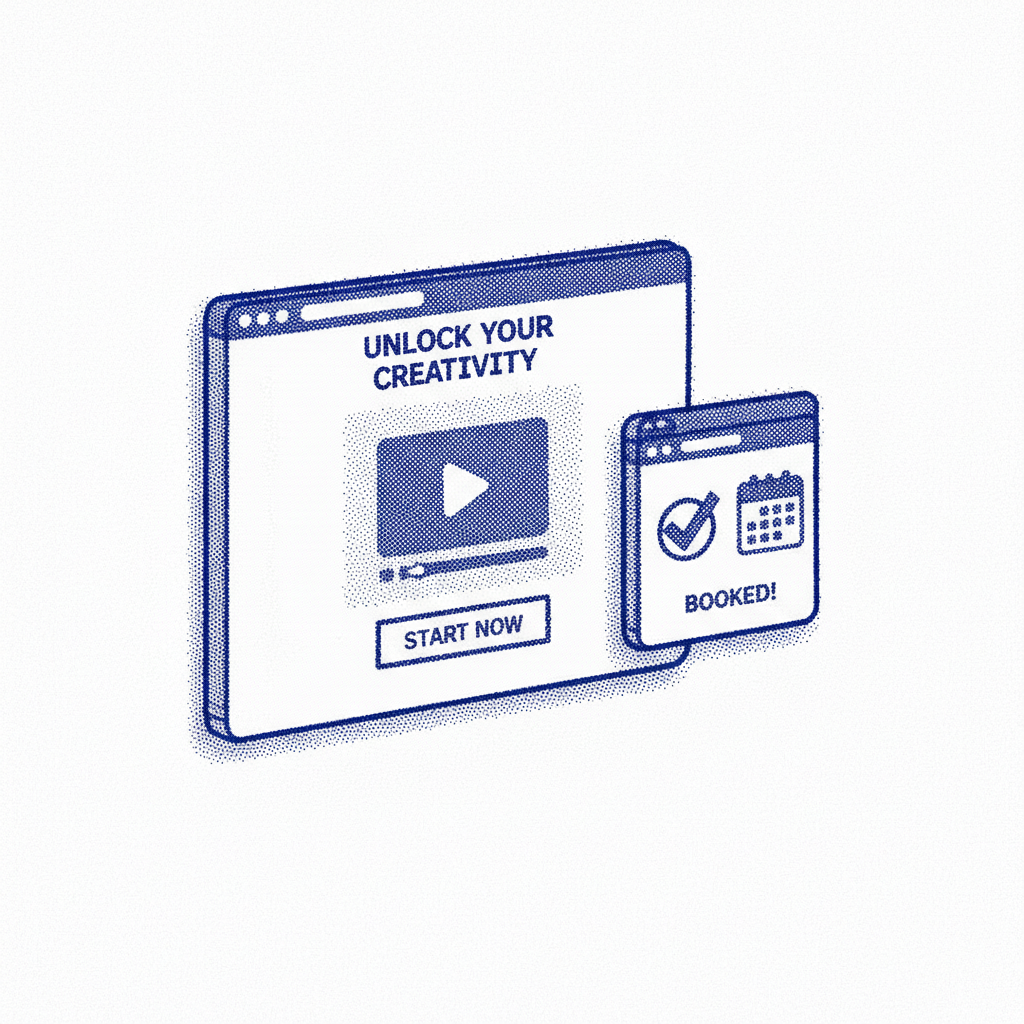 Landing Page + Confirmation Page